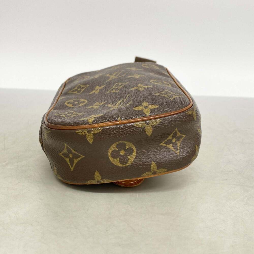 LOUIS VUITTON Brown Monogram Pochette Hobo Bag - Picture 3 of 10
